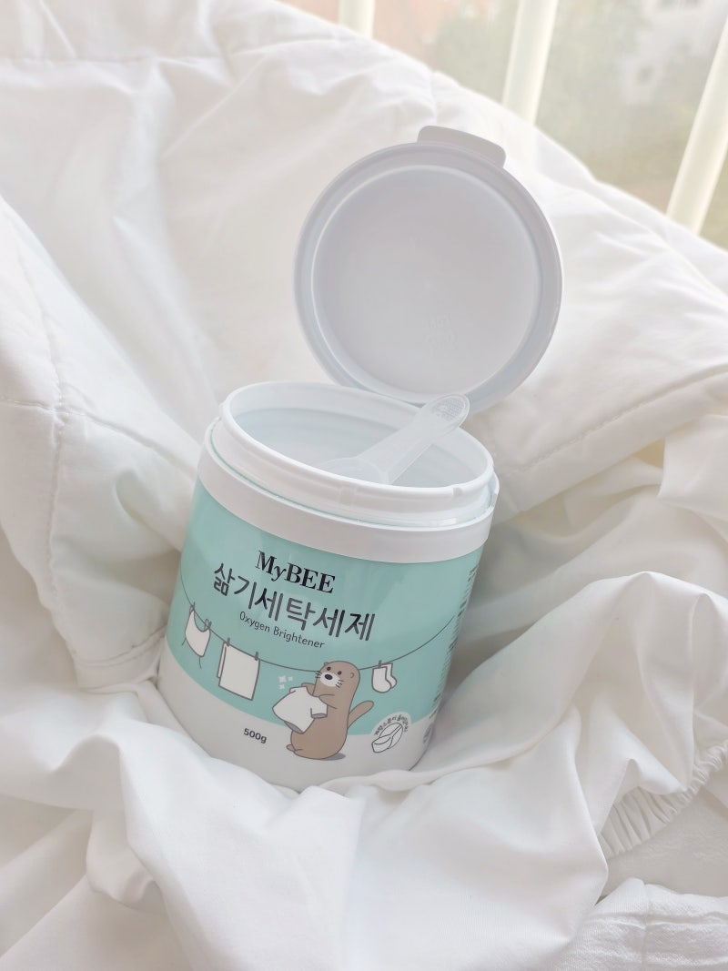 아기옷 세탁 냄새 고민｜빨래쉰내 제거 마이비 삶기세탁세제 사용후기