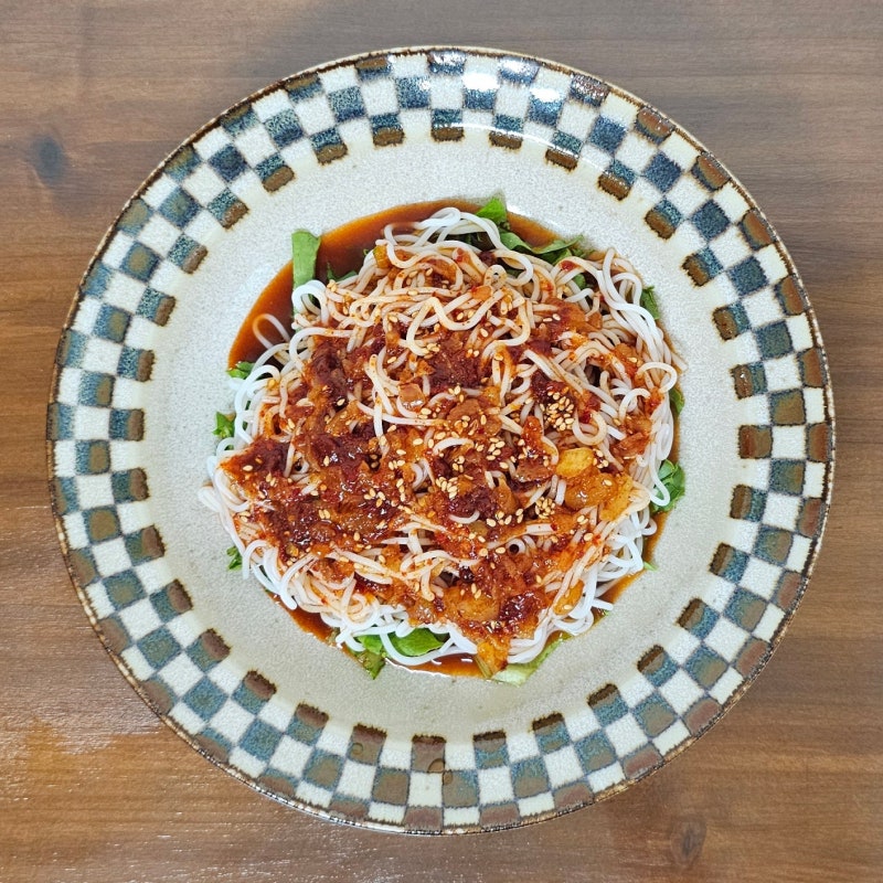 다이어트 국수 두부면 비빔국수 만들기 마이노멀 두부면 요리