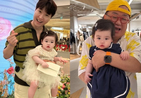"박수홍과 나란히 괌으로…" 이용식, 딸·손녀와 함께한 가족여행 근황