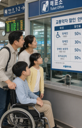 장애인 교통비 지원 2026 ｜철도 할인부터 고속도로·장애인콜택시까지