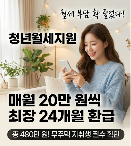 [2026 청년월세지원]매월 20만 원씩 최대 24개월? 무주택 청년 조건 및 지자체별 신청방법