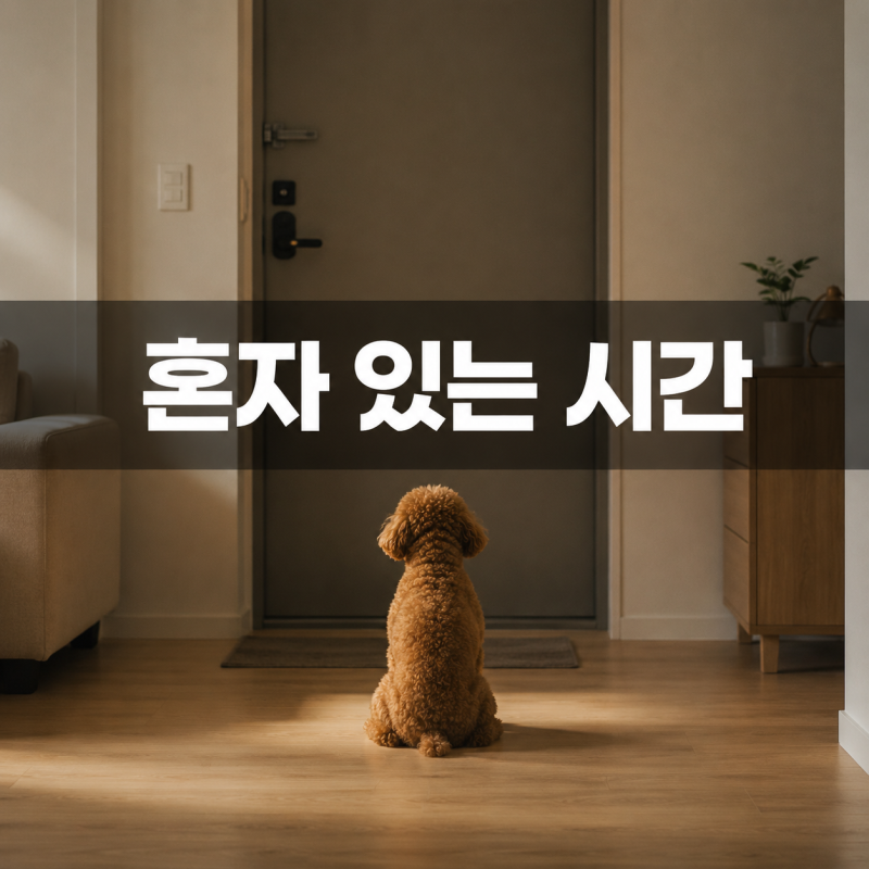 강아지 분리불안 증상과 훈련 방법, 혼자 두기 연습 순서와 병원 상담 기준