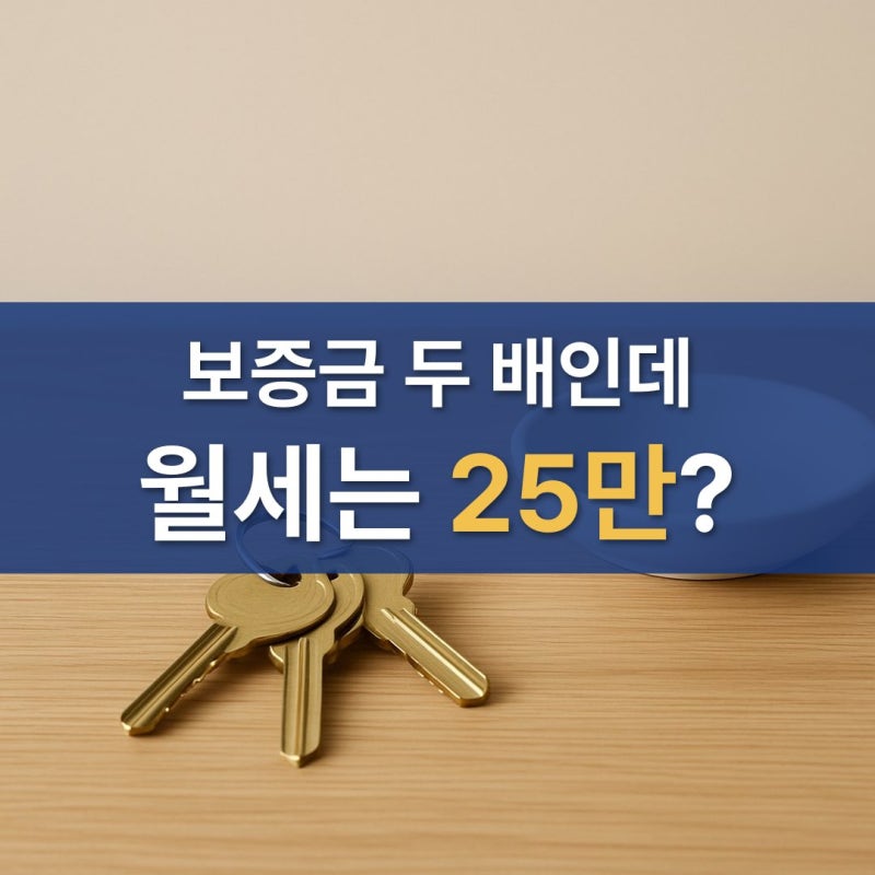 월세는 같은 25만 원인데 보증금은 두 배 공공임대 국민임대주택자격 임대아파트입주조건 뭐....