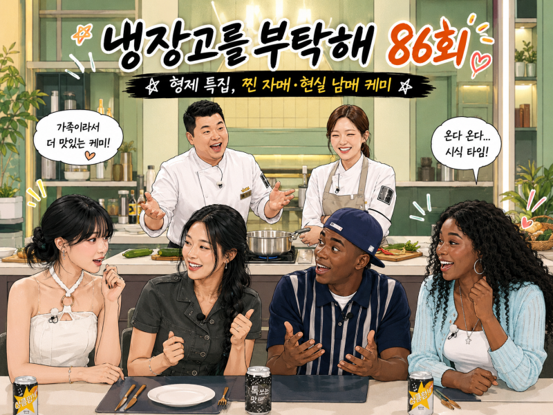 냉장고를 부탁해 86회 리뷰, 비비·김나경 자매가 보여준 ‘찐 자매’ 케미와 매운맛 대결