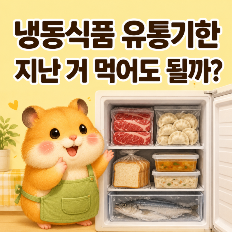 냉동식품 유통기한 지난 거 먹어도 될까? 고기,만두,빵 보관기간 총정리
