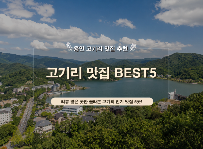 고기리 맛집 BEST5｜리뷰 많은 용인 고기리 인기 맛집 총정리