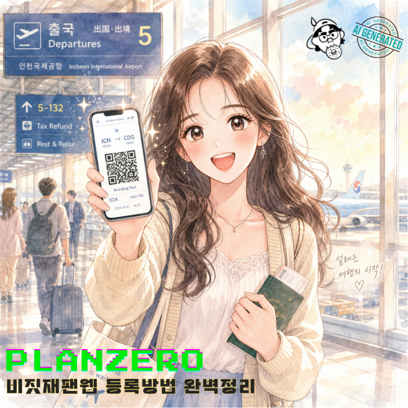 비짓재팬웹 등록방법 완벽정리, 동반가족 QR코드까지 2026 최신 입국신고서