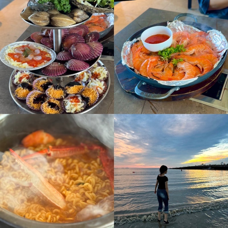 을왕리조개구이 청춘조개 을왕리본점 무한리필O 가성비O 파라다이스시티 맛집