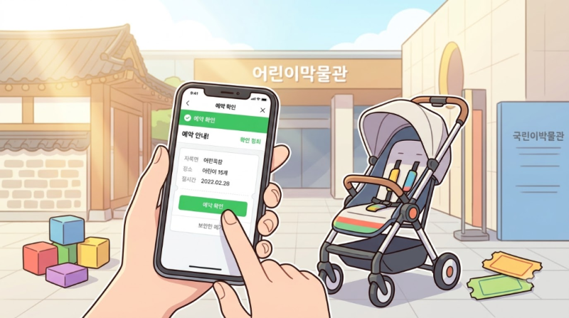 국립중앙박물관 어린이박물관 관람 예약 시간 및 유모차 대여 완벽 가이드