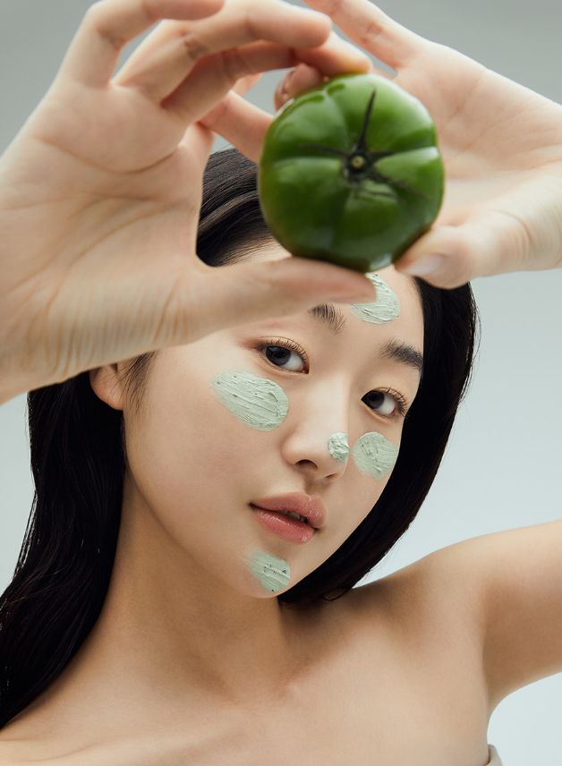 모공 폼클렌징 추천! 풀리 그린토마토 클레이 팩 클렌저 블랙헤드 제거 내돈내산