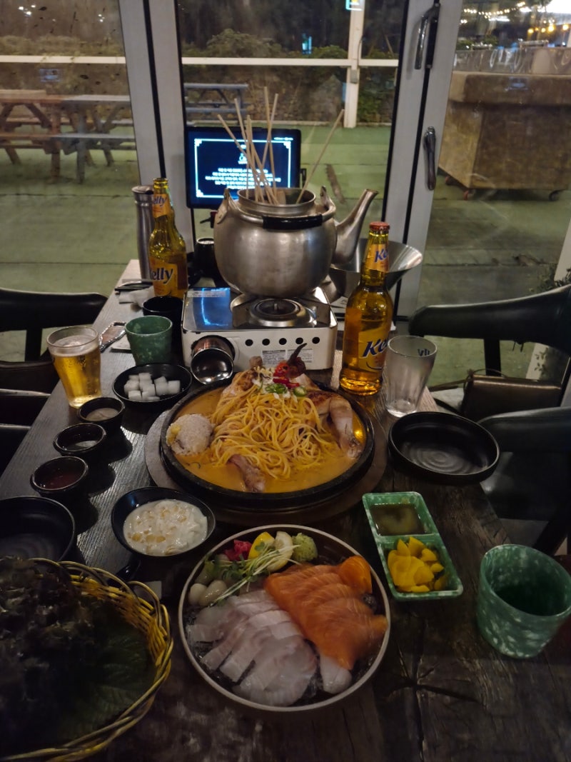 강릉 세인트존스호텔 맛집-강문주막 맛있어!