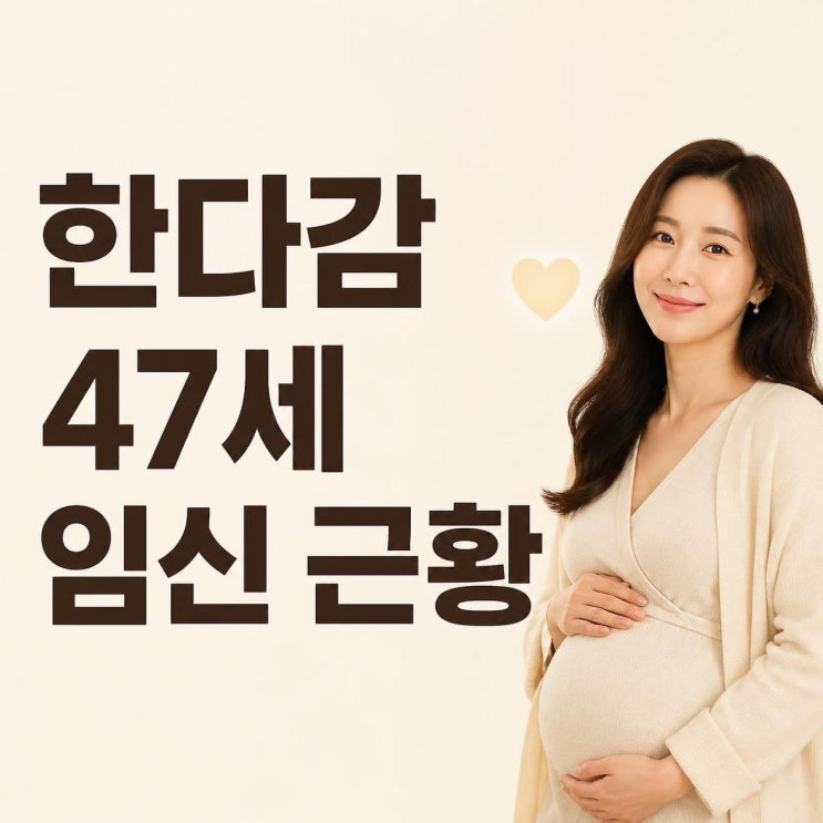 <b>한다감</b> 47세 임신 근황, 시험관 성공부터 만삭 <b>태교</b>까지 정리