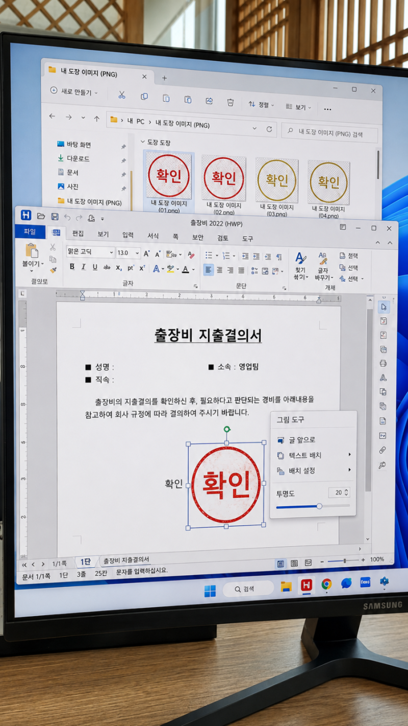 토스 '간단한 도장' 미니앱 완벽 사용법! 1분 만에 투명 PNG 도장·사인 만들기