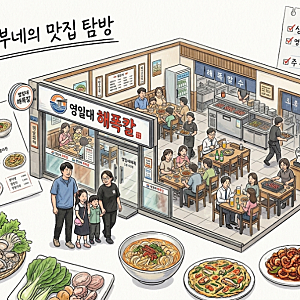 [포항] 영일대 "해물폭탄칼국수" 폭탄처리반! 해물폭탄 해체하러 간 후기~