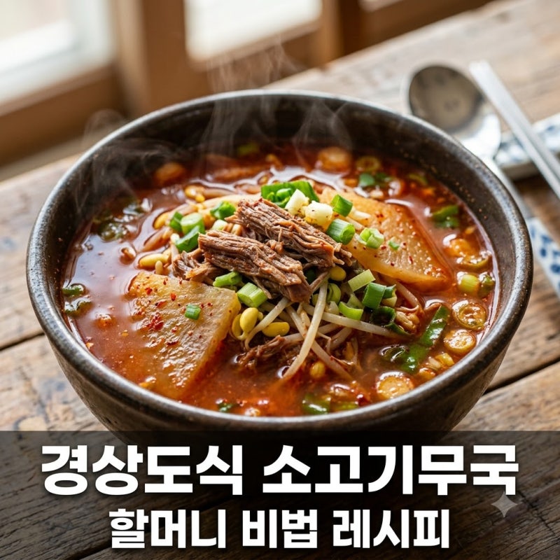 이걸 넣었더니 맛이 확.. 경상도식소고기무국 20년 맛집 할머니가 숨긴 한 끗의 정체