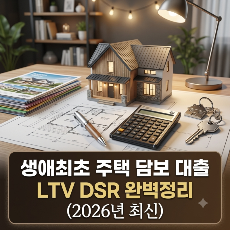 생애최초 주택담보대출, 아직도 LTV 80%인 줄 아셨나요? 2026년 현재 조건 및 수도권·규제지역 ....