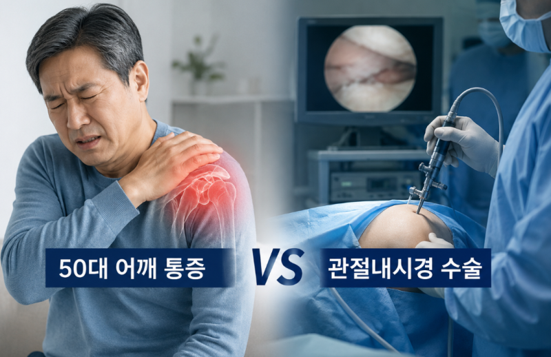 어깨 힘줄 끊어졌는데 4개 구멍으로 끝났습니다 50대 회전근개 관절내시경 봉합술 비용 총정....