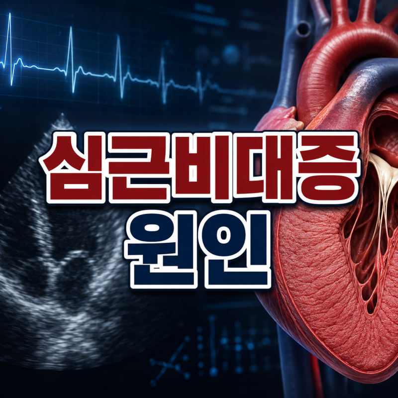 심근비대증 원인과 증상, 유전 가능성 있을까?