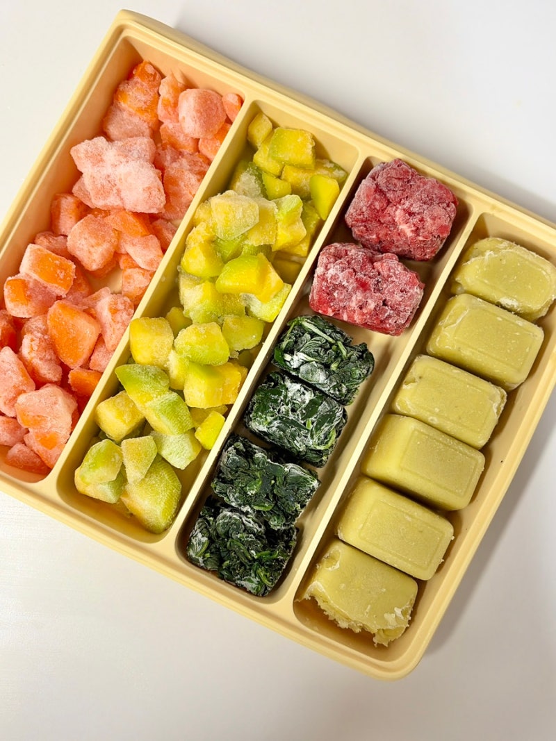 초기이유식준비물 추천 이유식 보관용기 키즈마일 이유식 1등 퍼기 다담아 큐브 보관함