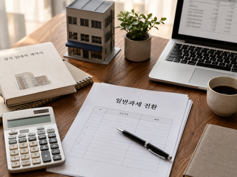 간이과세자에서 일반과세자로 전환하는 방법, 직접 알아봤습니다