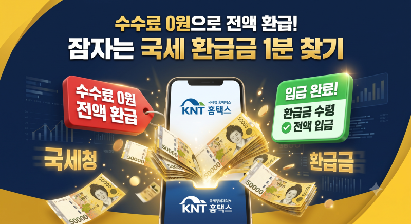 삼쩜삼 수수료 0원 대체법! 국세청 손택스 미수령 환급금 찾기 & 5년 소멸시효 총정리