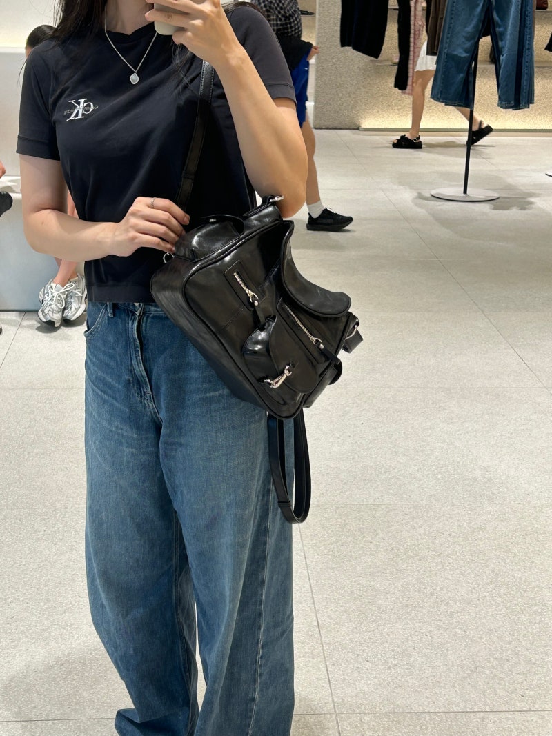 [ZARA 가을 신상] 7만원대 가방 추천 자라 멀티포지션 백팩 실착후기