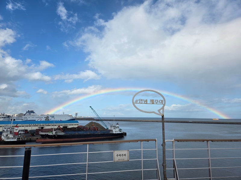 배 타고 제주도 가기