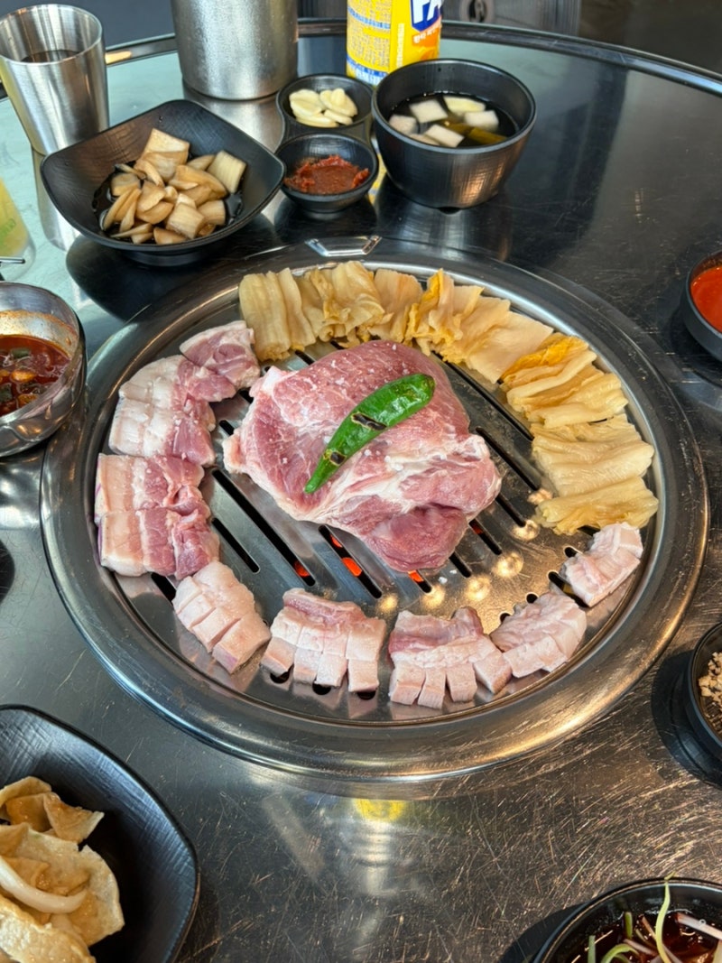 제주 2박3일 서쪽여행 흑돼지 맛집 깡촌흑돼지 협재점