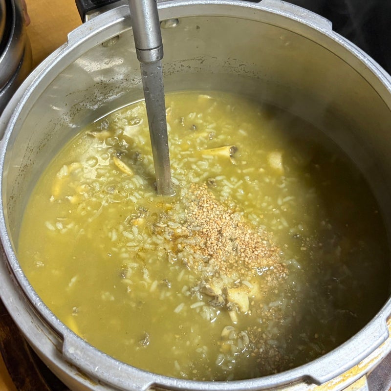 기장끝집 죽성본점 , 부산 기장 오시리아 전복죽맛집 웨이팅 주차