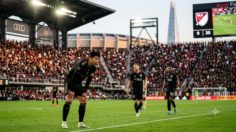 손흥민 7경기 무득점, LAFC 0-0 무승부
