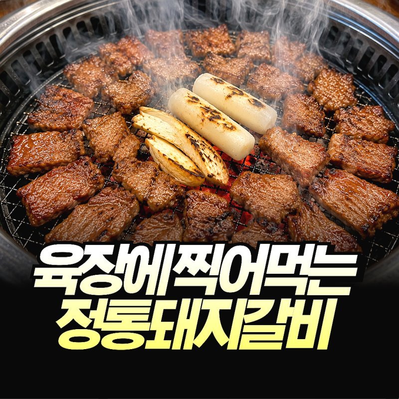 대전 현충원 근처 맛집 솔가 숯불갈비 - 정통 돼지갈비 맛을 그대로 맛볼 수 있는 곳!