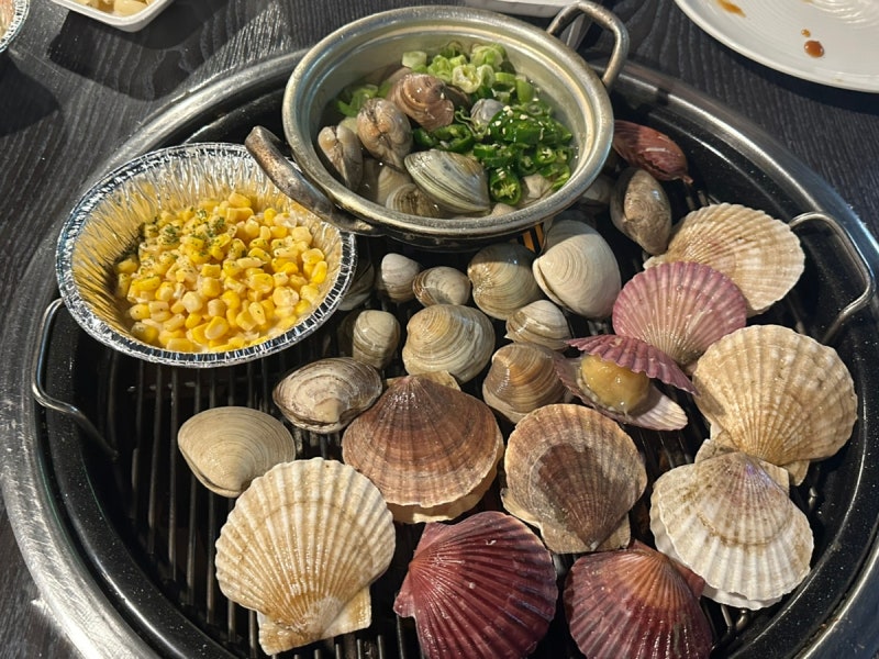 [잠실새내] 무한리필 조개구이 종합운동장 맛집
