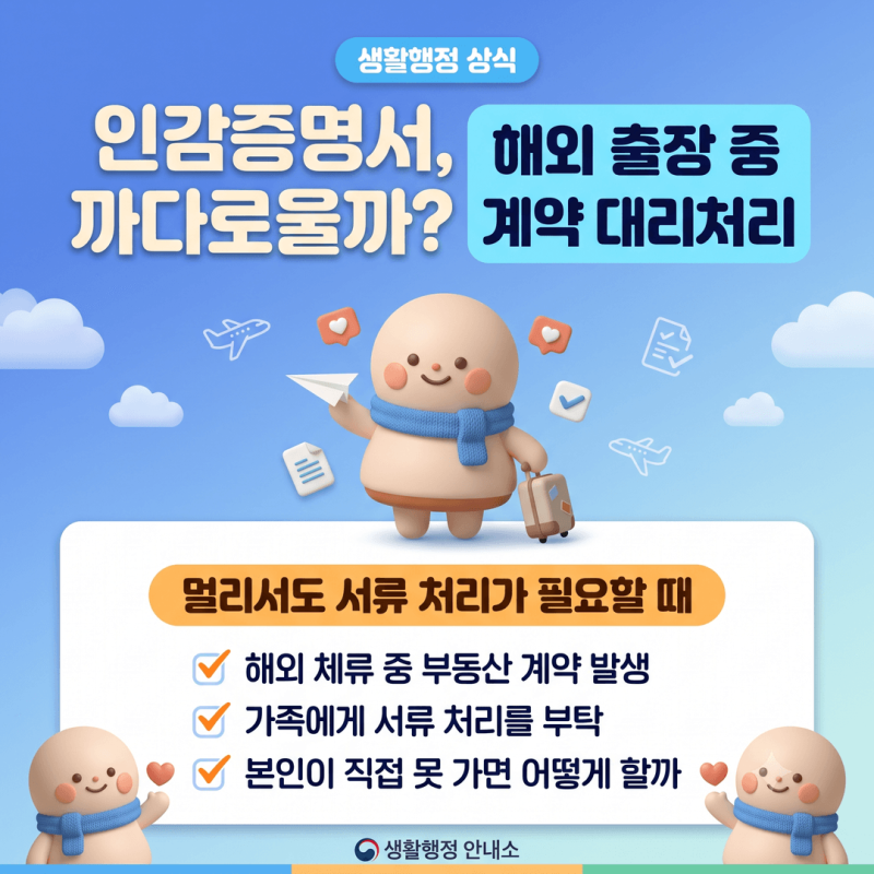 인감증명서 대리발급 위임장 작성법, 전자발급 안되는 서류 구분법과 흔한 반려 사유 3가지