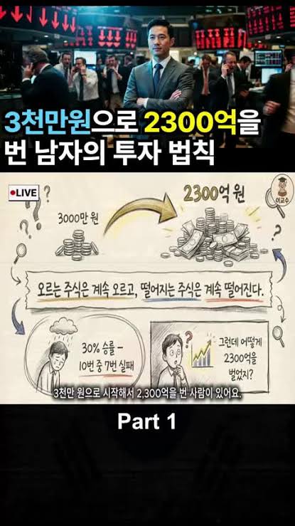 2,300억을 번 일본의 전설적인 트레이더가 유일하게 중요시 하는 ‘이것’