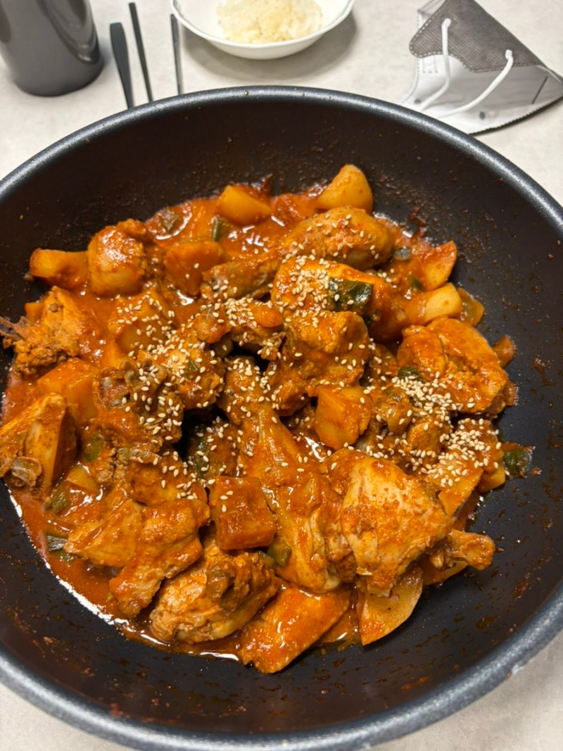 닭볶음탕 첫 도전! 정호영 닭볶음탕 황금레시피