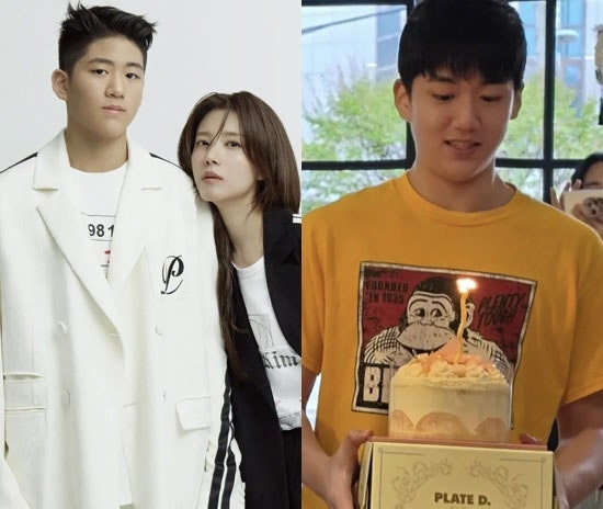 백윤식 손자, 183cm 훈남 아들, 17세 농구선수가 생일날 보여준 모습