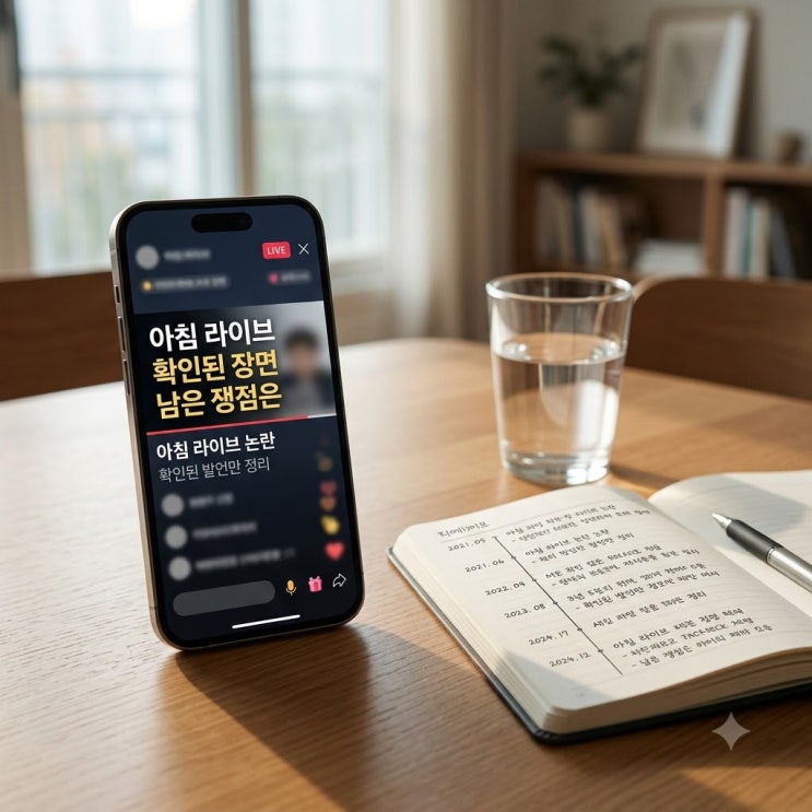<b>최현욱</b> 아침 <b>만취</b> 생방송 논란, 확인된 발언과 남은 쟁점