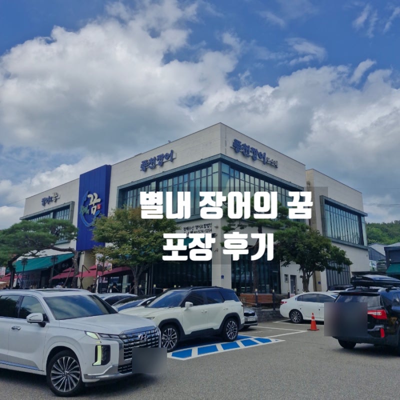 별내 장어의 꿈 방문 포장 후기