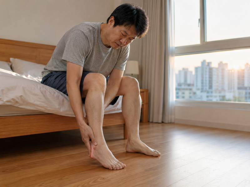 아침에 디딜때 아프다면 족저근막염 | 장승배기역 한의원
