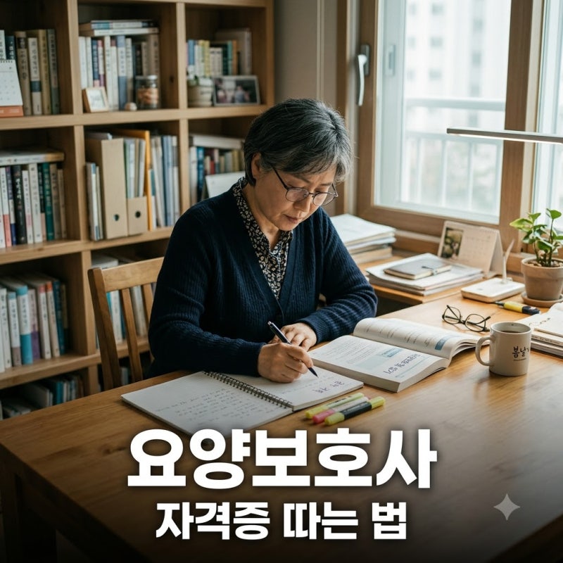 "60세에 시작해도 늦지 않다".. 요양보호사 자격증 따는 법, 2026년 바뀐 이 방식 때문?
