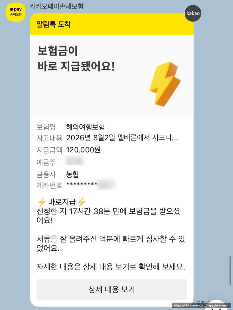 카카오페이손해보험 캐리어 파손 보상 후기｜수리불가확인서 발급부터 보험금 청구까지｜....