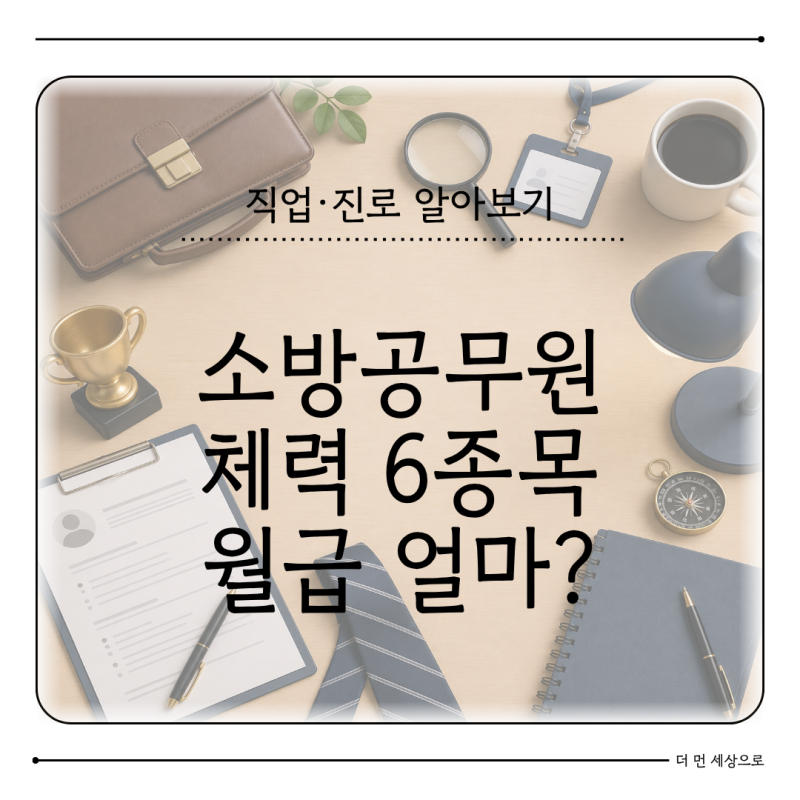 소방공무원 되는 법 2026 응시자격·시험과목·체력시험과 소방사 월급