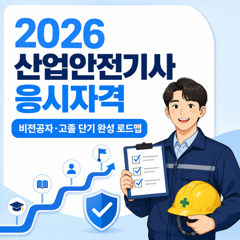 산업안전기사 응시자격, 내 상황에 맞는 제도를 선택하는 방법