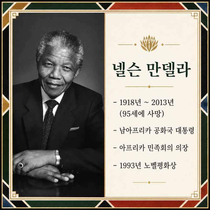 27년의 감옥에서도 꺾이지 않은 신념 | '넬슨 만델라'의 명언