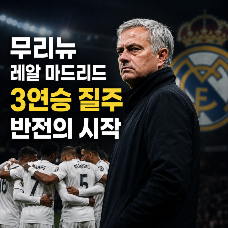 '최악의 부진' 겪던 레알 마드리드, 무리뉴 매직은 어떻게 통했을까?