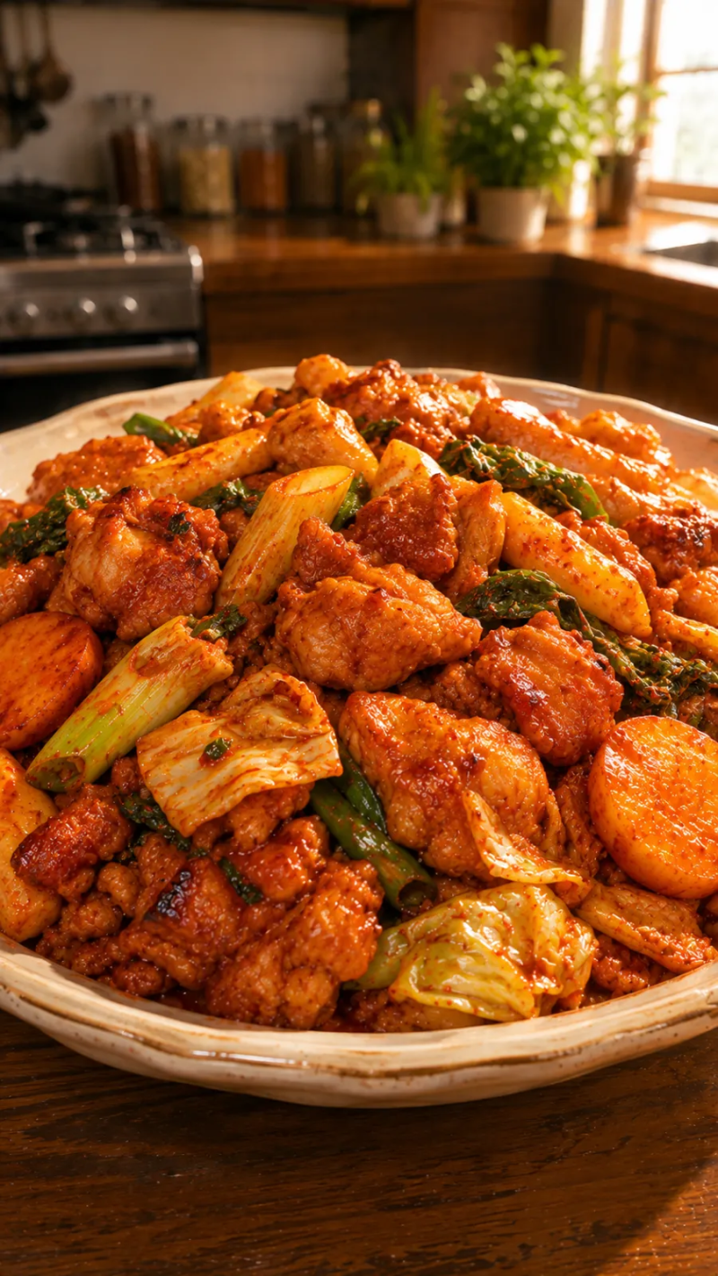 [황금레시피]닭갈비 레시피