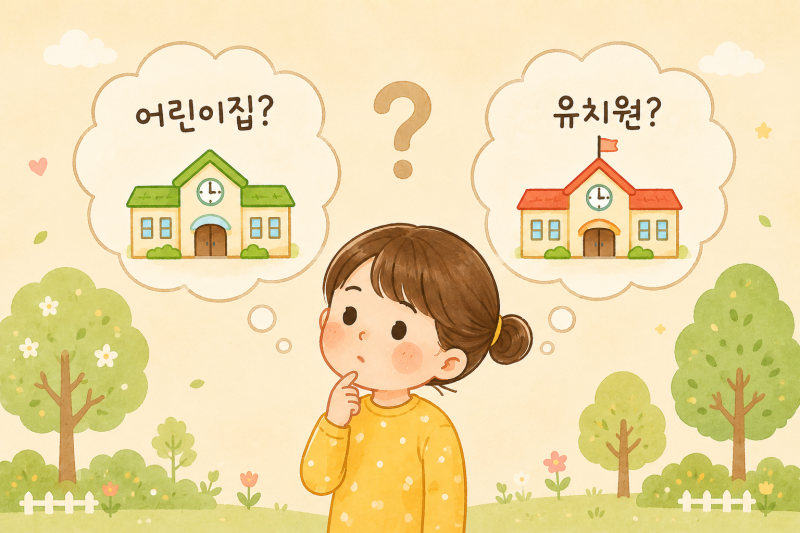5살 어린이집 vs 유치원 고민, 단설유치원 선택한 이유와 1년 보낸 후기