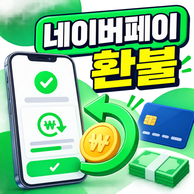네이버페이 환불 확인 방법, 결제 취소 후 안 들어올 때