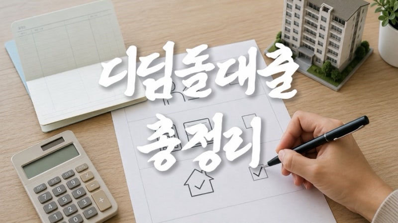 2026 생애최초 디딤돌대출 조건 총정리｜소득·한도·신청 방법