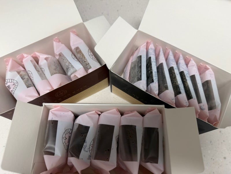 무설탕떡 봄시루 후기｜부모님간식으로 좋은 저당 인절미·찰시루떡 (개별포장이라 편해요)